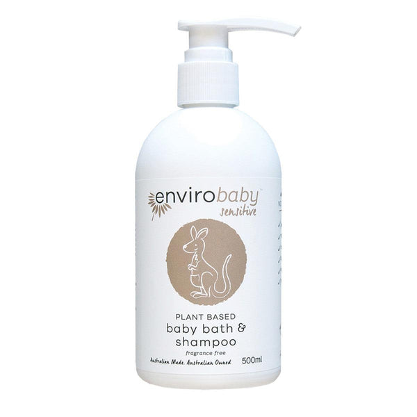 EnviroBaby Plant Based Sensitive Baby Bath & Shampoo Fragrance Free - Wild Health Wellness