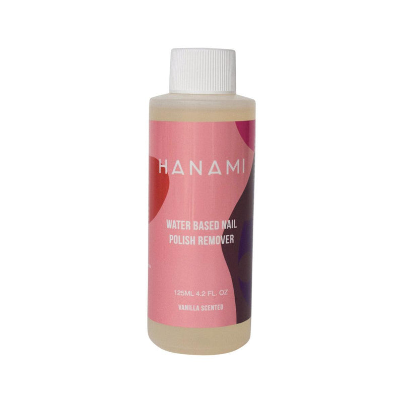 Hanami Nail Polish Remover Water Based Liquid Vanilla 125ml - Wild Health Wellness