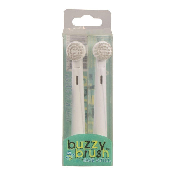 Jack N' Jill Buzzy Brush Replacement Heads for Electric Toothbrush x 2 Pack - Wild Health Wellness