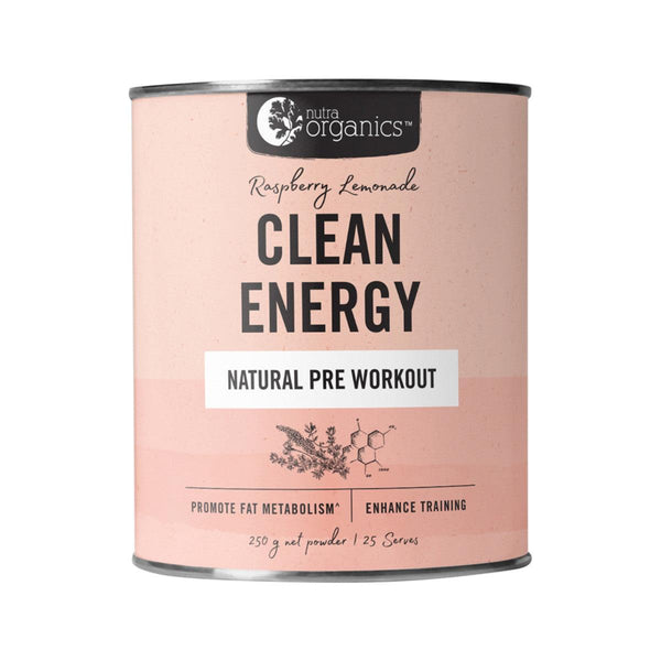 Nutra Organics Clean Energy Raspberry Lemonade - Wild Health Wellness