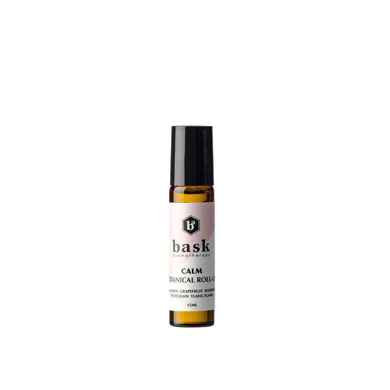 Bask Aromatherapy Calm Botanical Roll-On 15mL - Wild Health Wellness